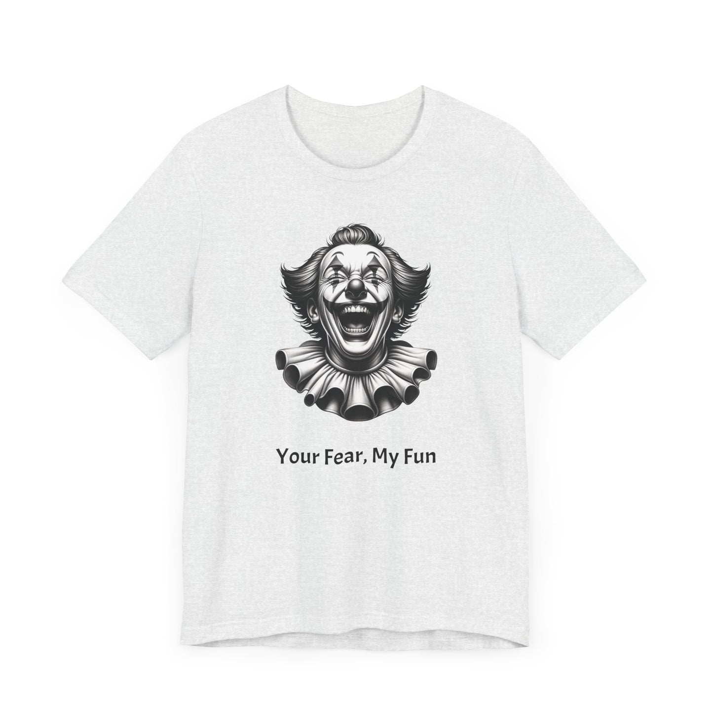 Creepy Clown Laughing Unisex Tee