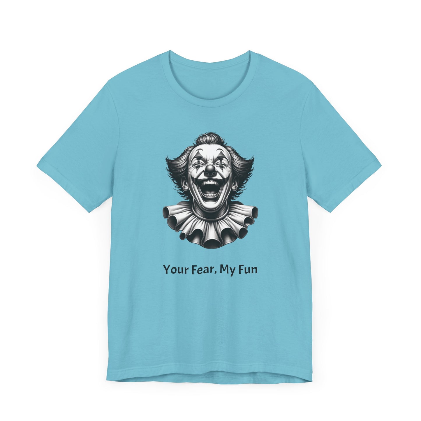 Creepy Clown Laughing Unisex Tee