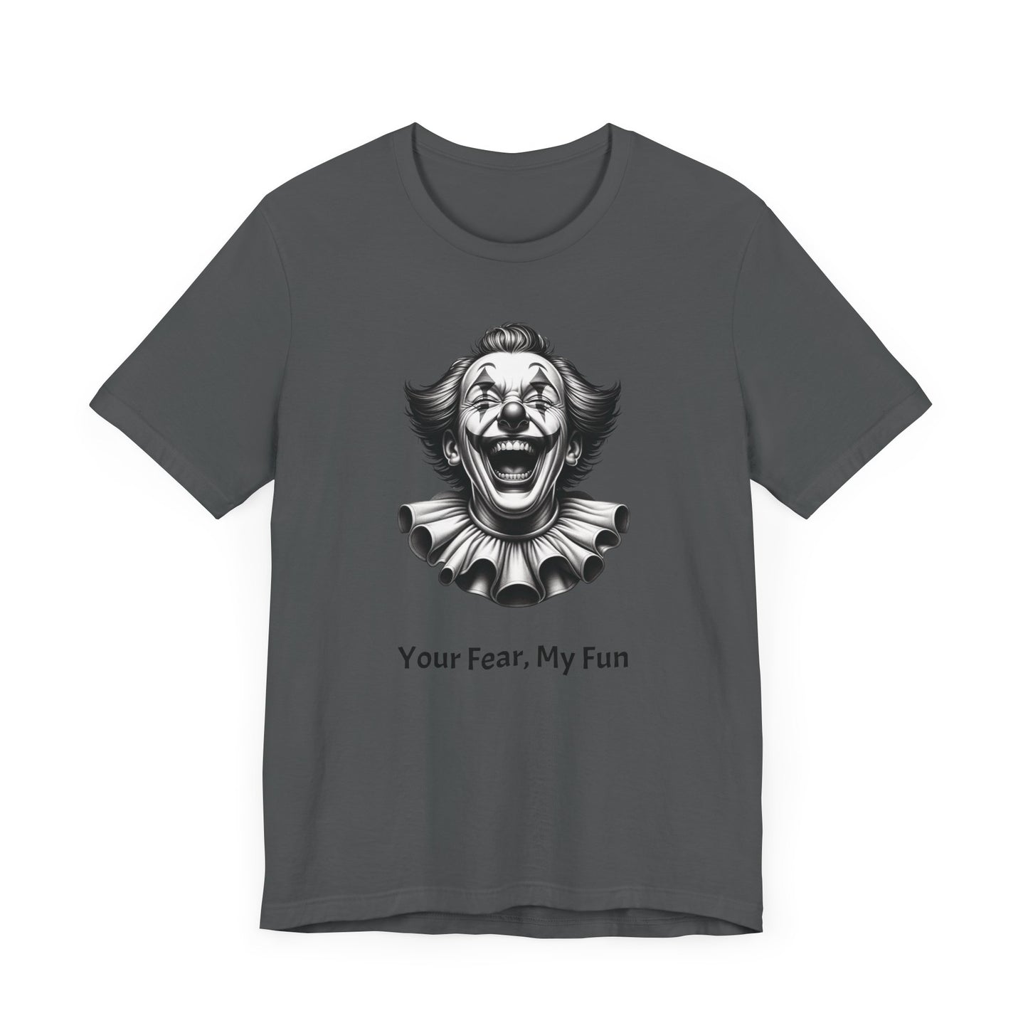 Creepy Clown Laughing Unisex Tee