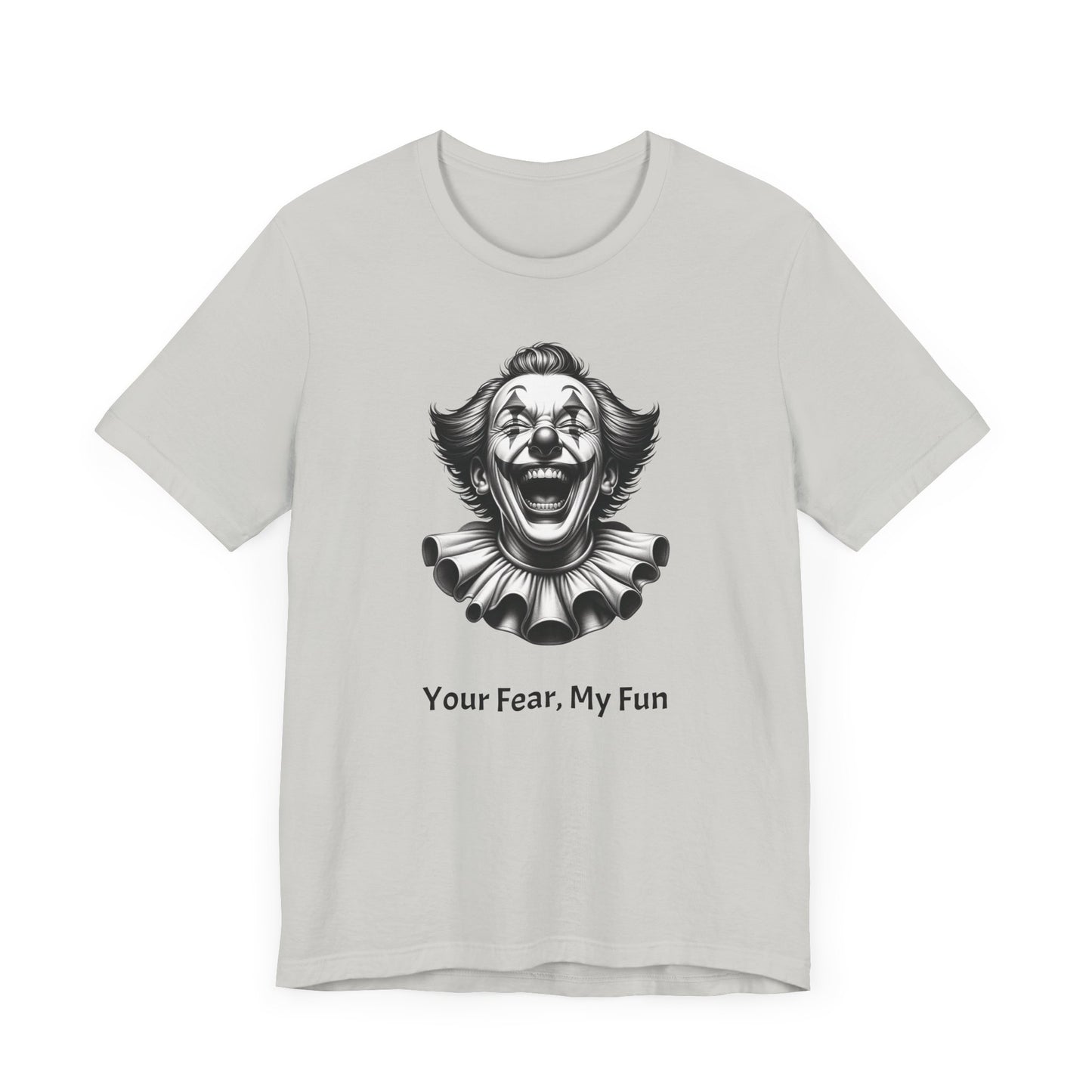 Creepy Clown Laughing Unisex Tee