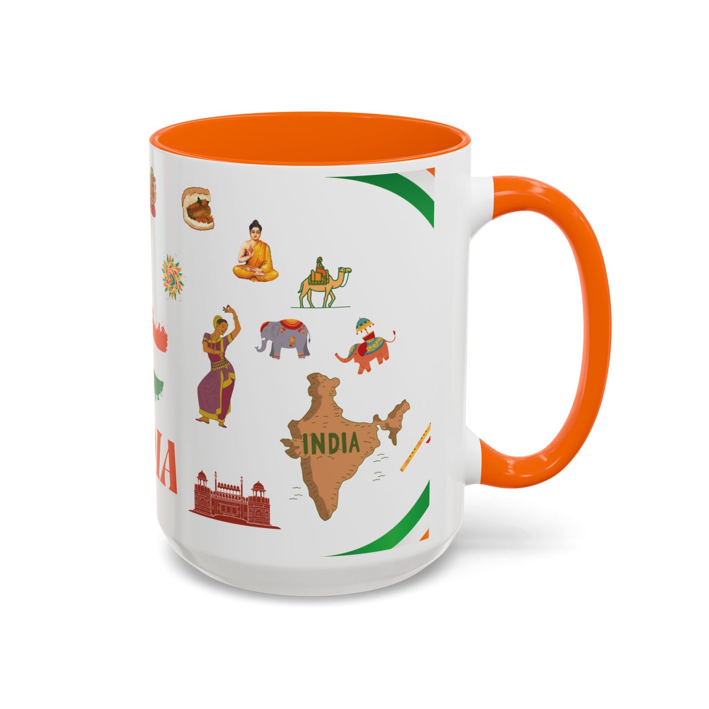 Coffee Mug - India Culture Pics - 15oz