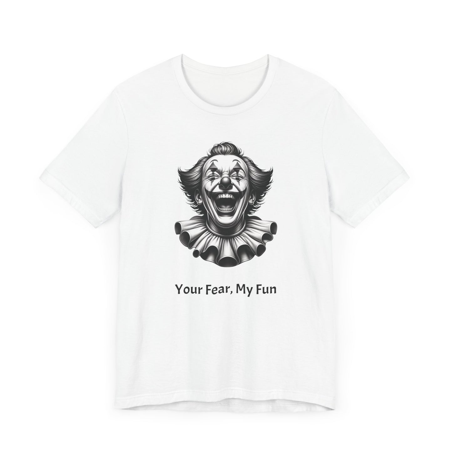 Creepy Clown Laughing Unisex Tee