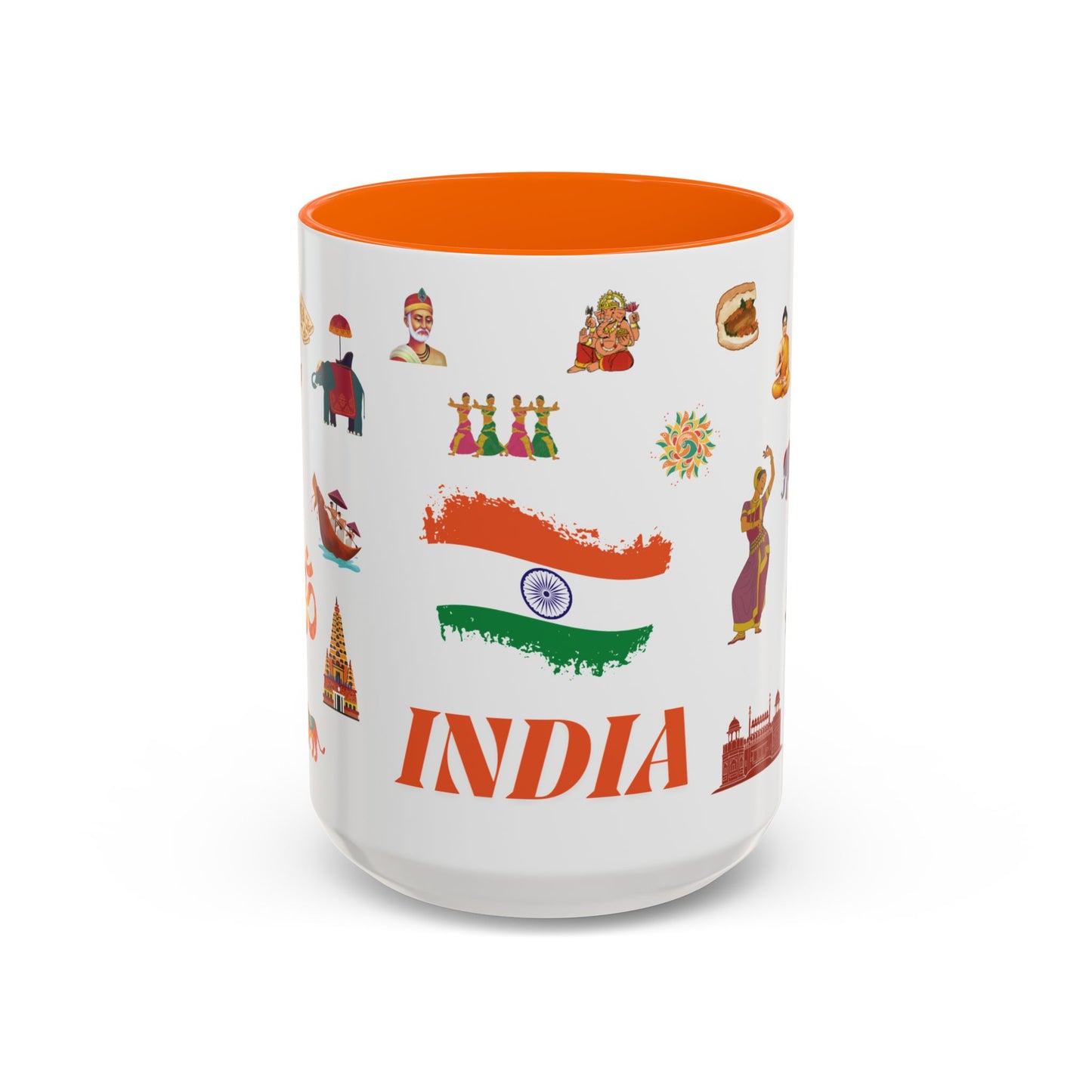 Coffee Mug - India Culture Pics - 15oz