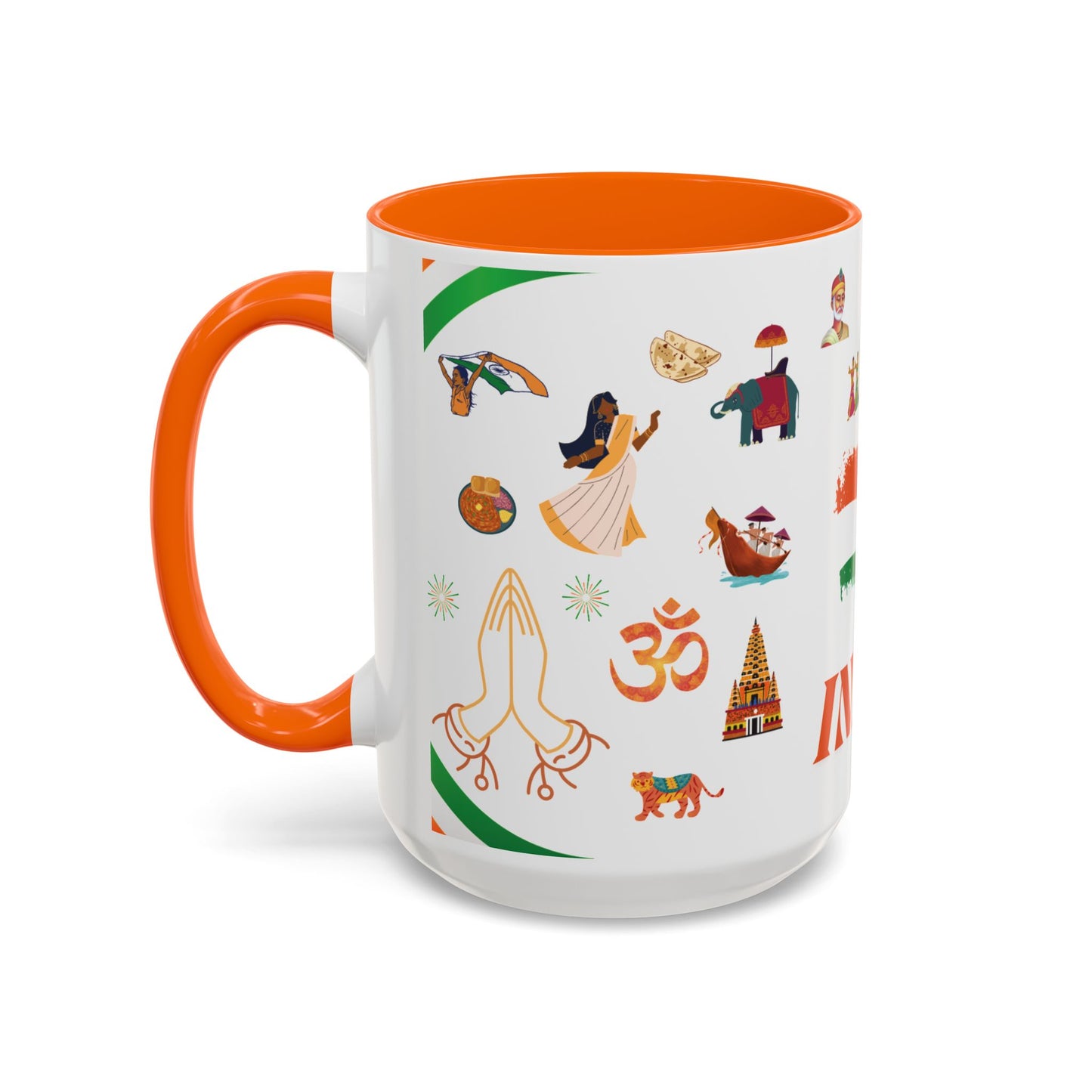 Coffee Mug - India Culture Pics - 15oz