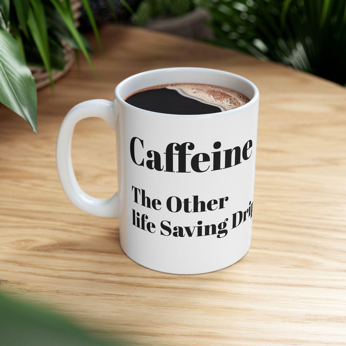 Caffeine IV Ceramic Mug, 11oz,