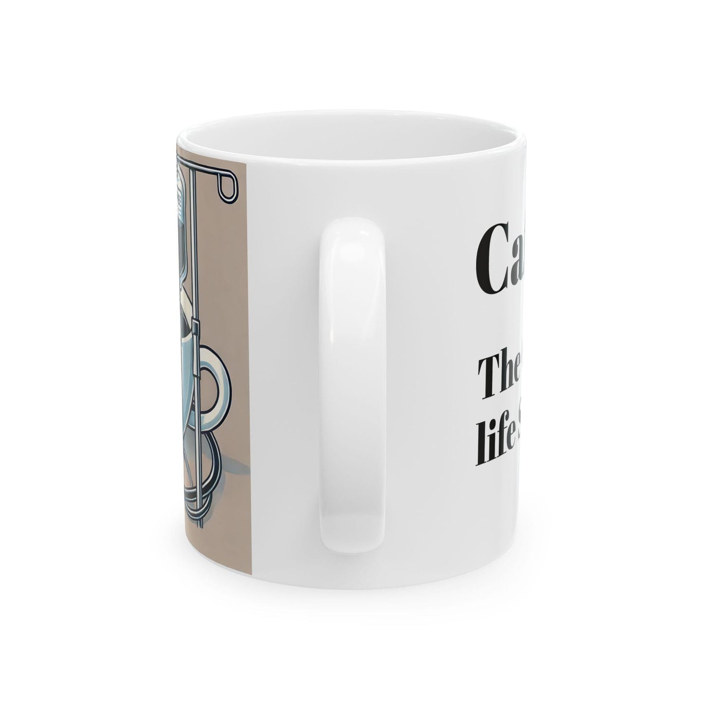 Caffeine IV Ceramic Mug, 11oz,